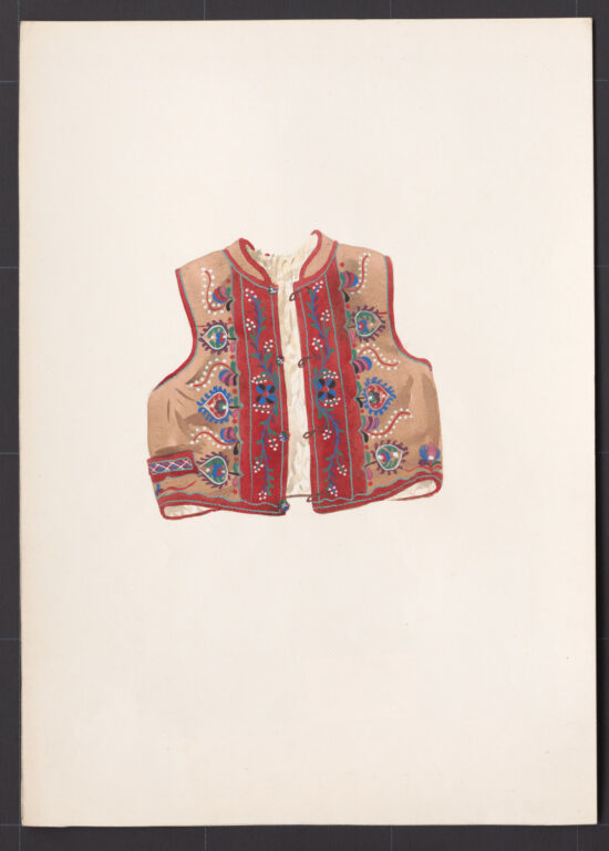 Kresba – kožuštek mužský