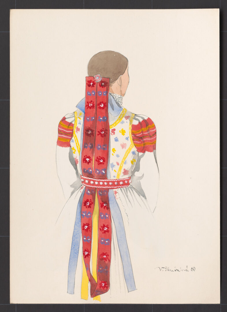 Kresba – úprava dievčenského účesu