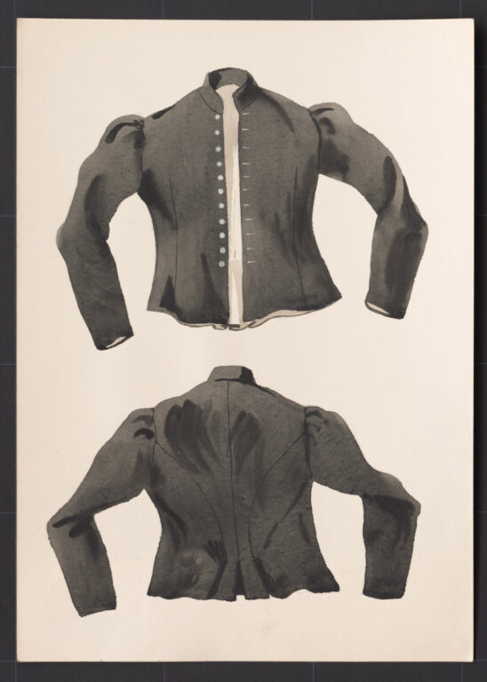 Kresba – kabátik ženský