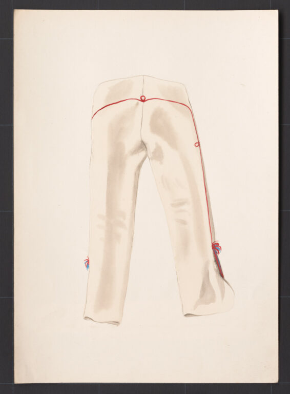 Kresba – nohavice súkenné