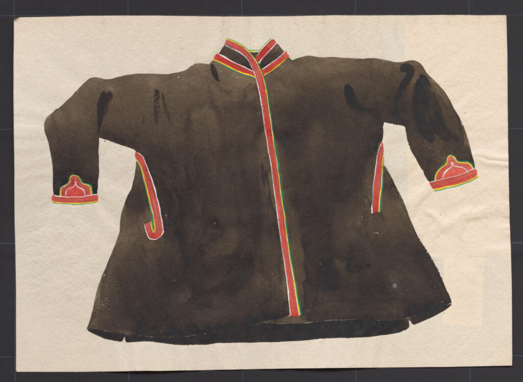 Kresba – kabanica mužská