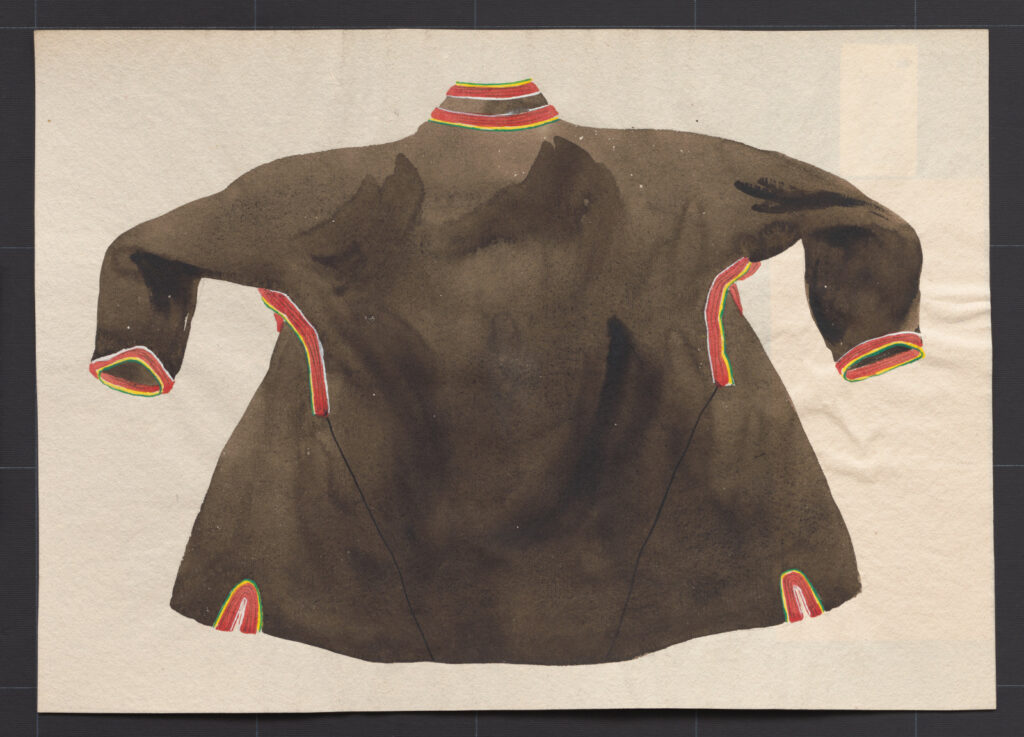 Kresba – kabanica mužská