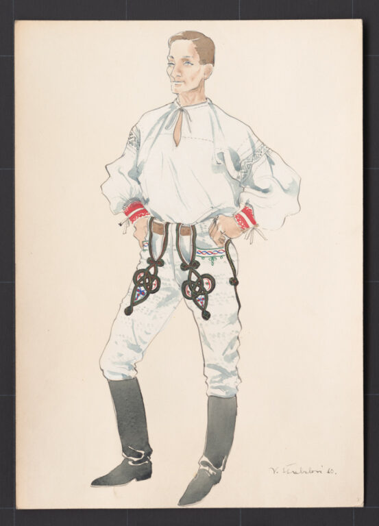 Kresba – odev mužský