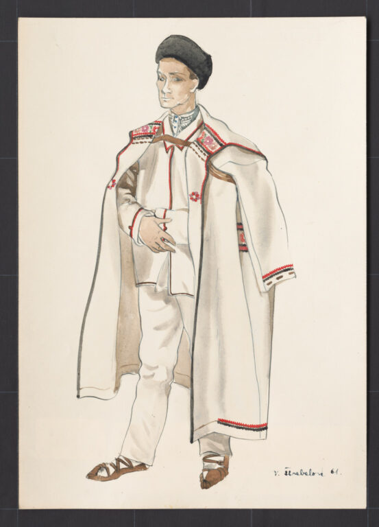 Kresba – odev ženícha