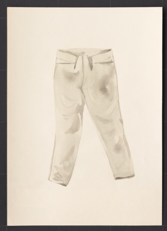 Kresba – nohavice súkenné