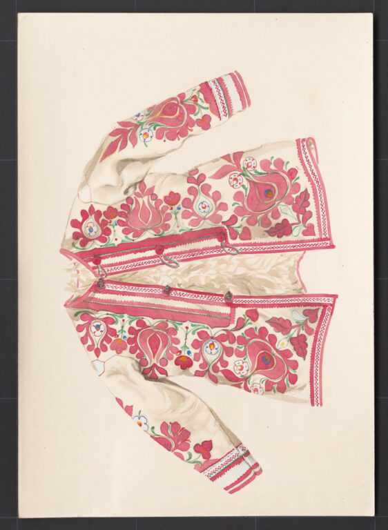 Kresba – kožuch ženský