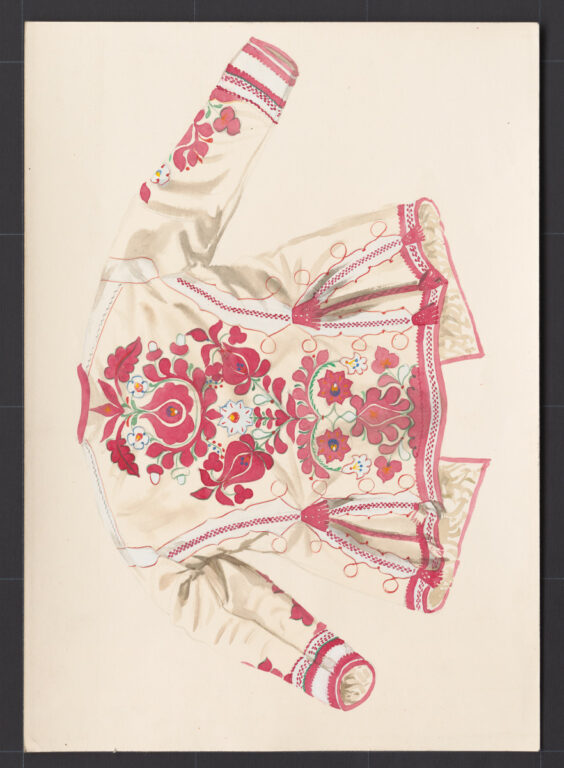 Kresba – kožuch ženský