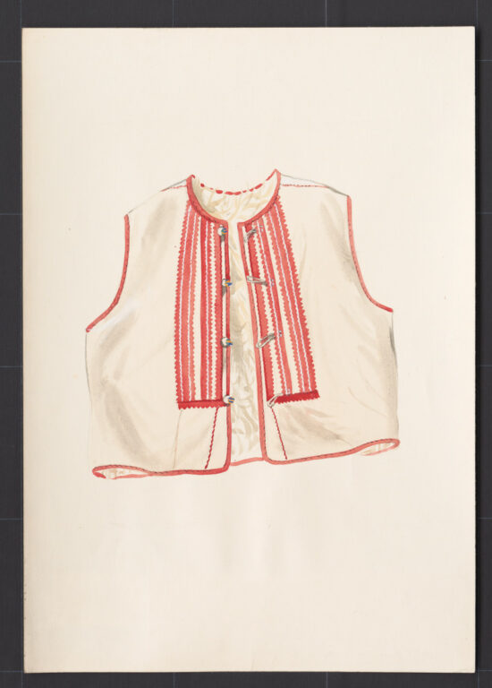 Kresba – kožuštek mužský