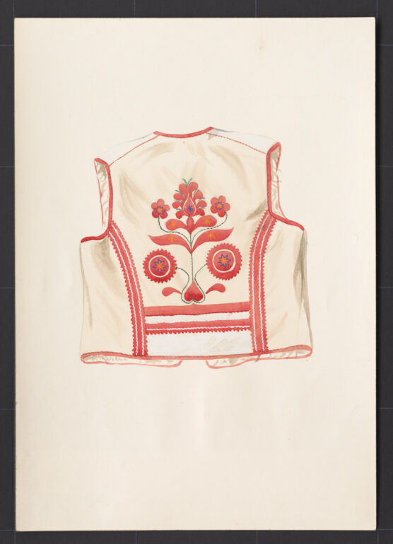 Kresba – kožuštek mužský