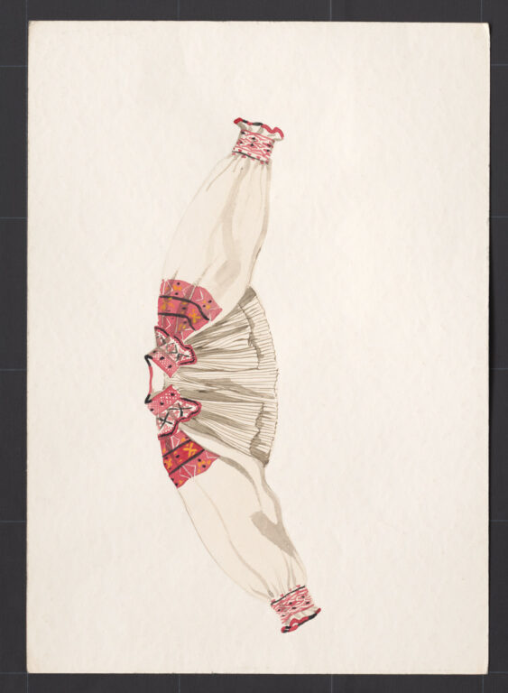 Kresba – rukávce konopné