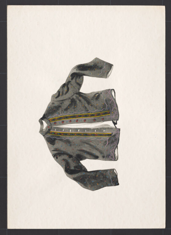 Kresba – kabátik ženský