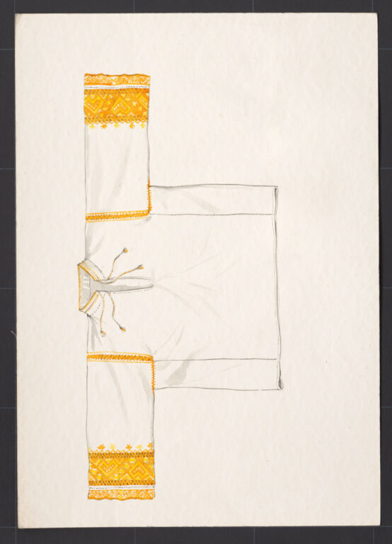 Kresba – košeľa mužská