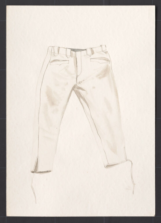 Kresba – nohavice súkenné