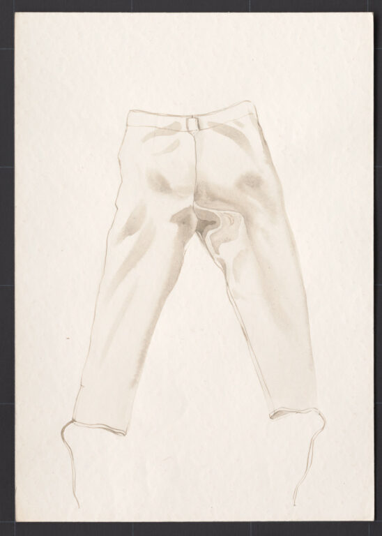 Kresba – nohavice súkenné