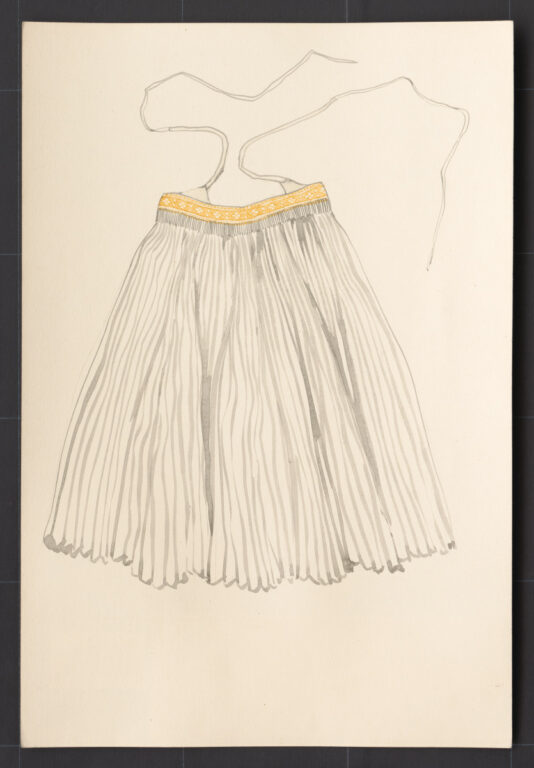 Kresba – sukňa