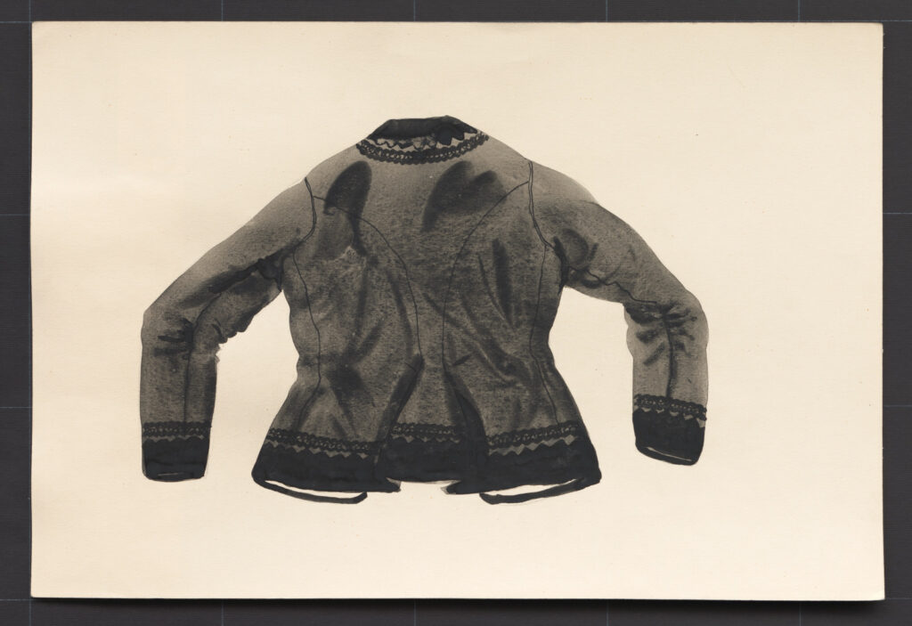 Kresba – kabátik ženský