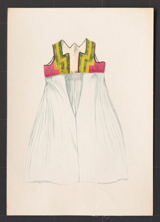 Kresba – sukňa so živôtikom