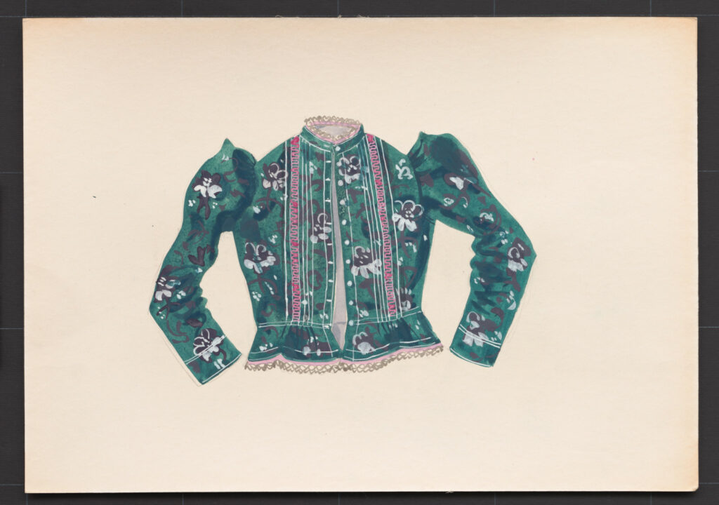 Kresba – blúzka ženská