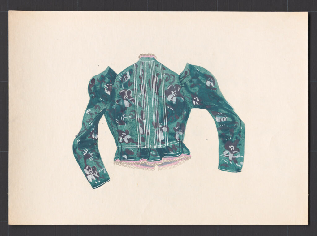 Kresba – blúzka ženská