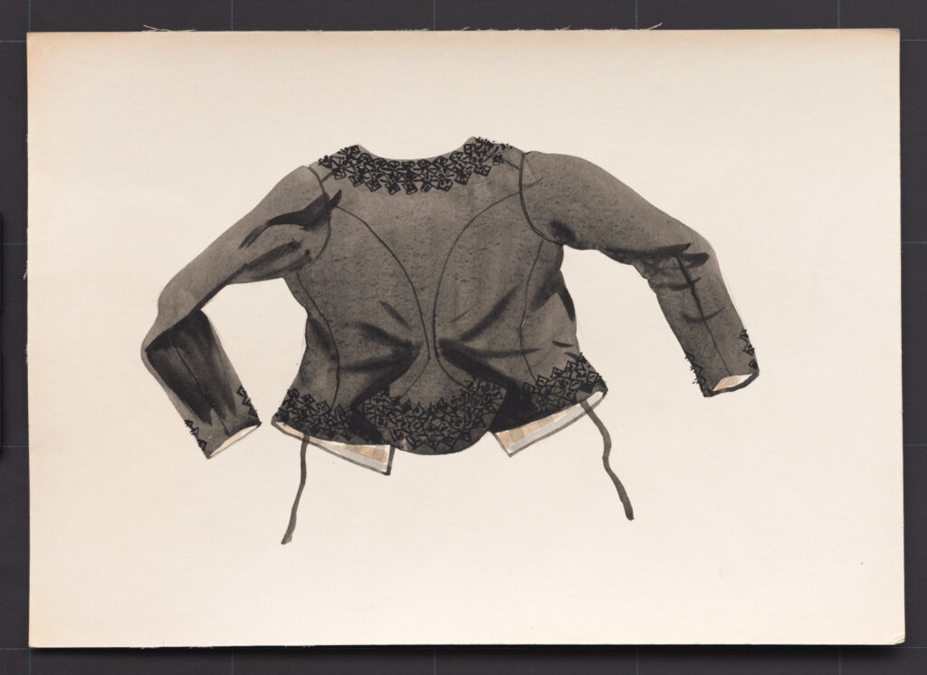 Kresba – kabátik ženský