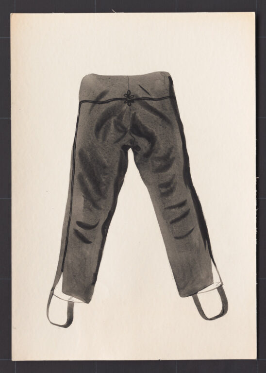Kresba – nohavice súkenné