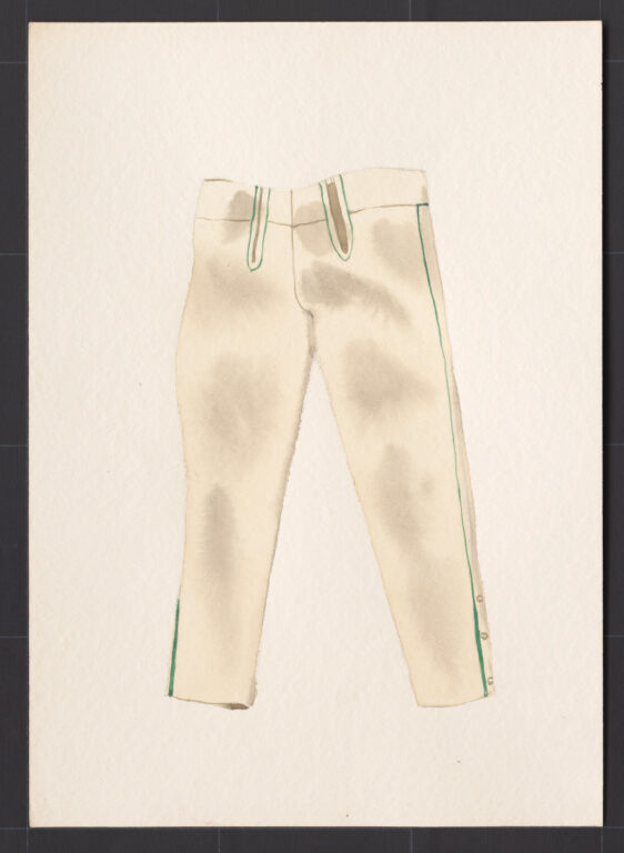 Kresba – nohavice súkenné