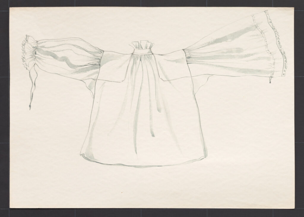 Kresba – rukávce sviatočné