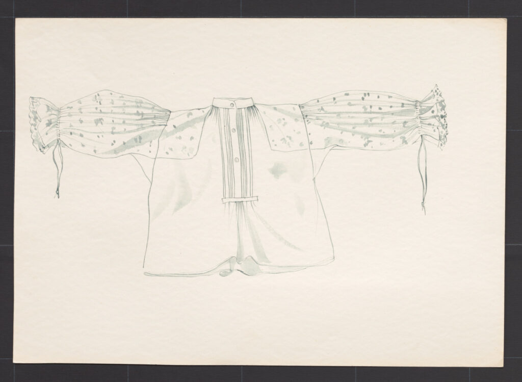 Kresba – rukávce sviatočné