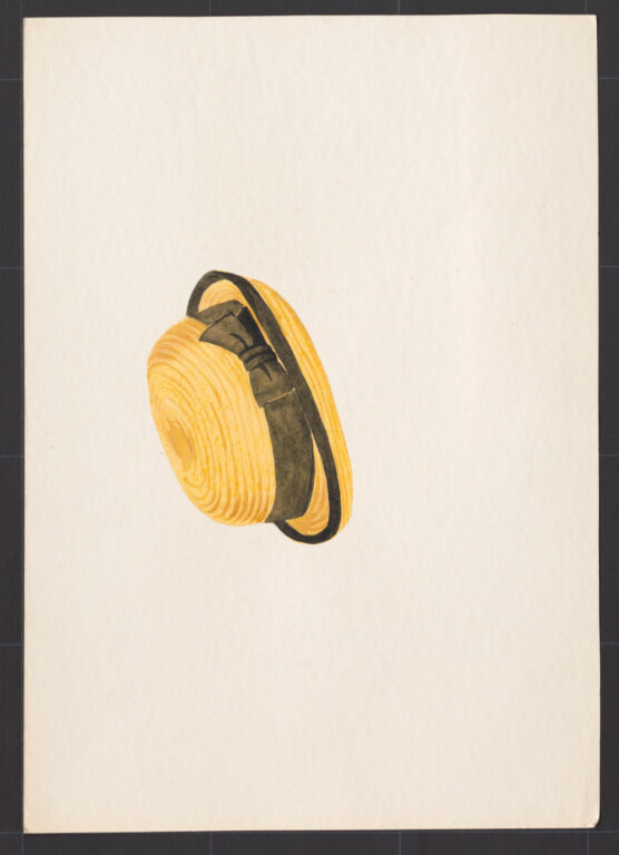 Kresba – klobúk slamený