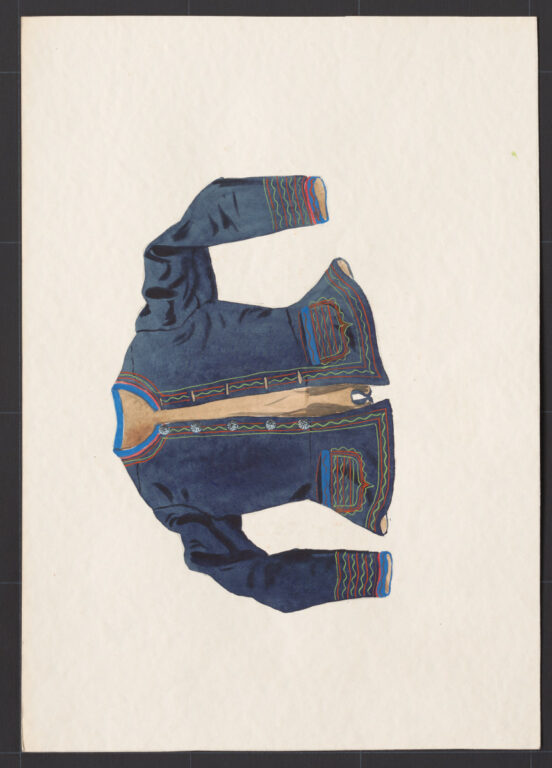 Kresba – kabátik ženský