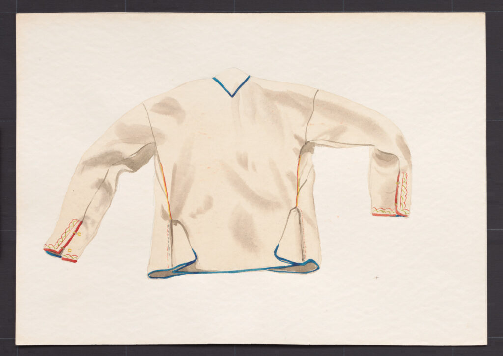 Kresba – kabanica mužská