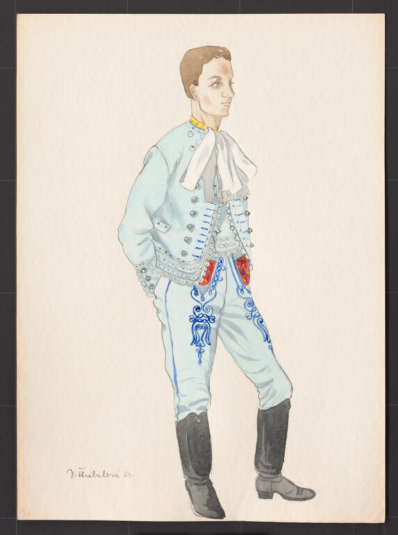 Kresba – odev mužský zimný