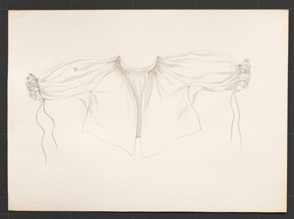 Kresba – rukávce sviatočné