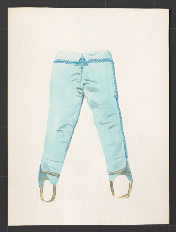 Kresba – nohavice súkenné