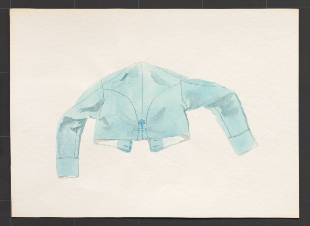 Kresba – kabátik mužský