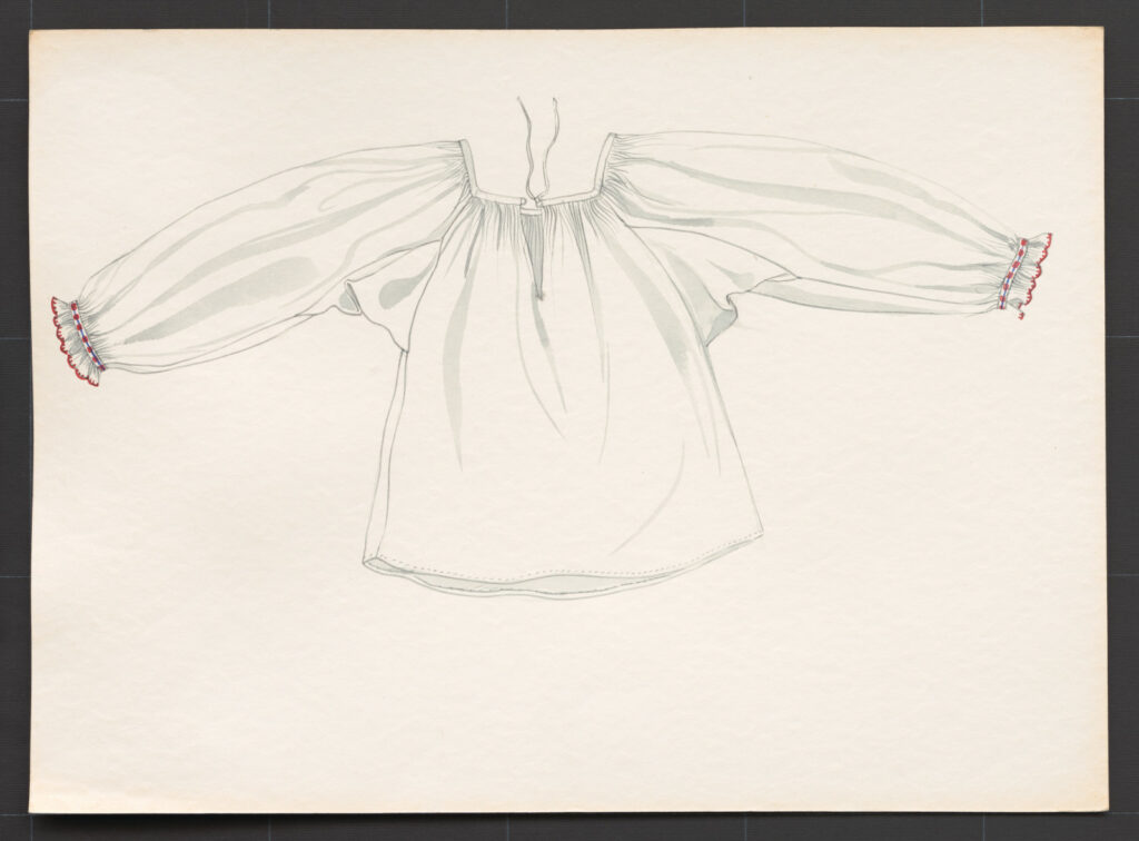 Kresba- rukávce sviatočné novšie