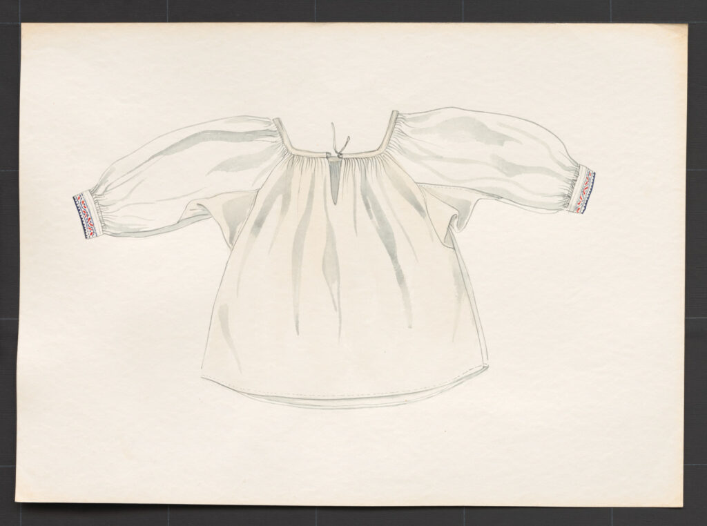 Kresba – rukávce pracovné