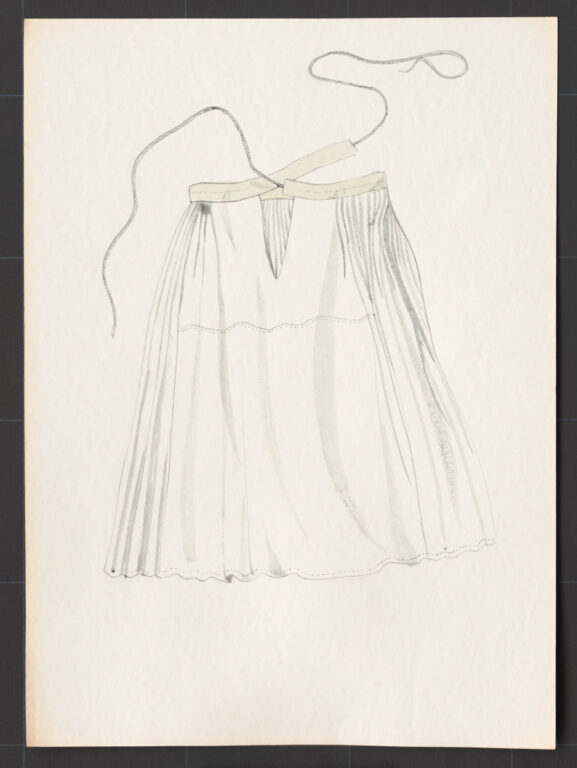 Kresba – sukňa vrchná