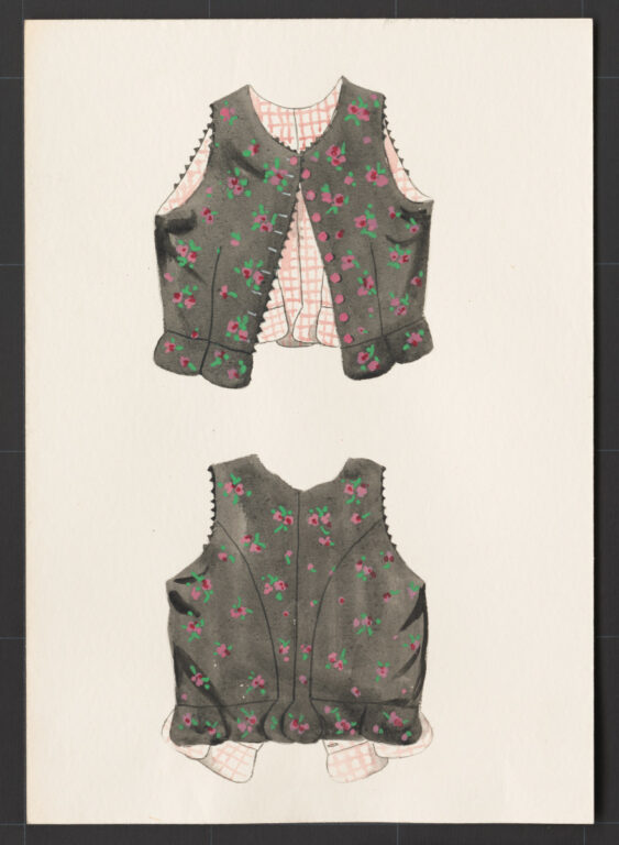 Kresba – živôtik ženský