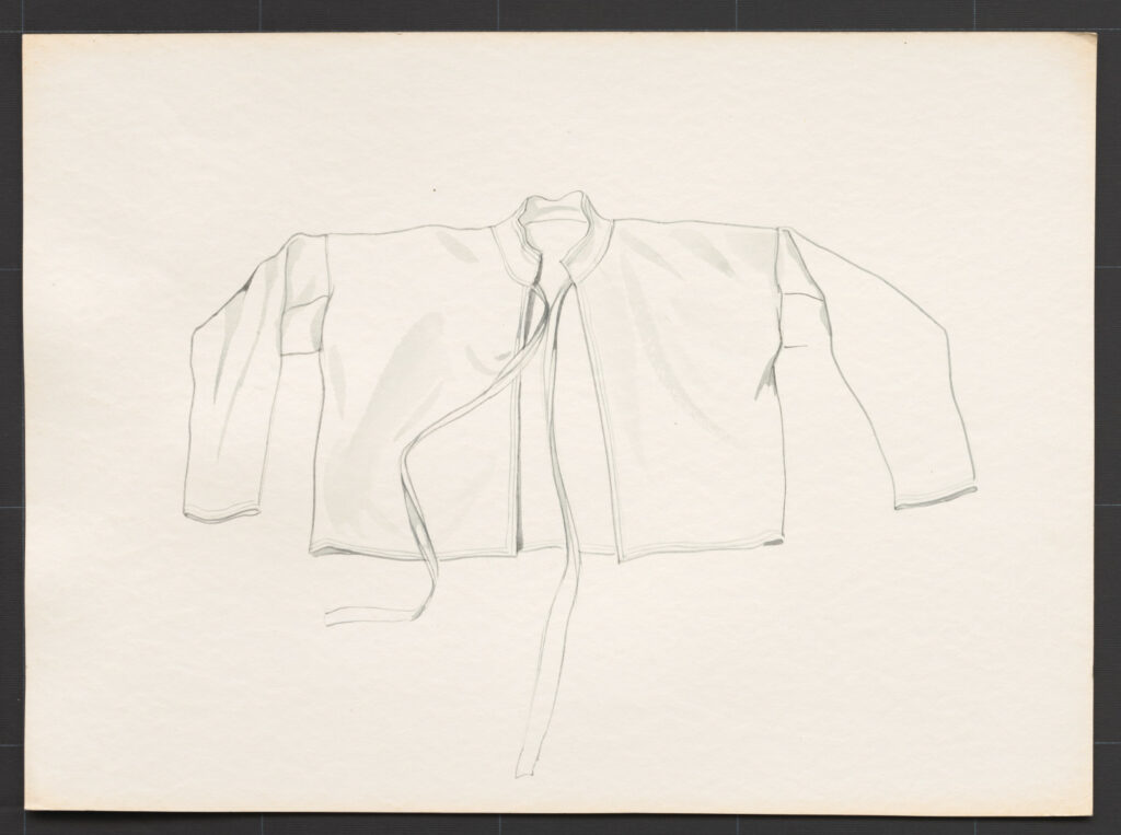 Kresba – kabátik ženský