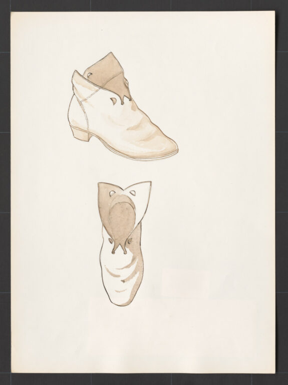 Kresba – obuv ženská