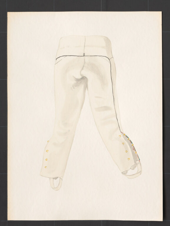 Kresba – nohavice súkenné