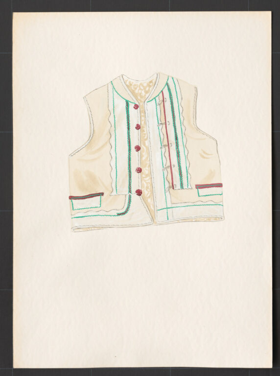 Kresba – kožuštek mužský