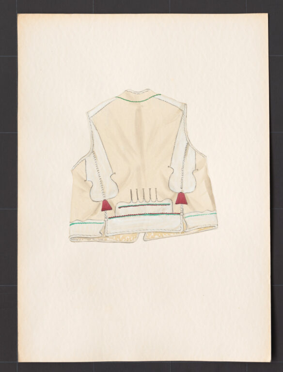 Kresba – kožuštek mužský