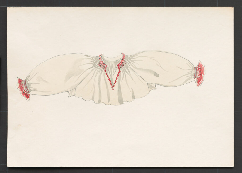 Kresba – rukávce konopné