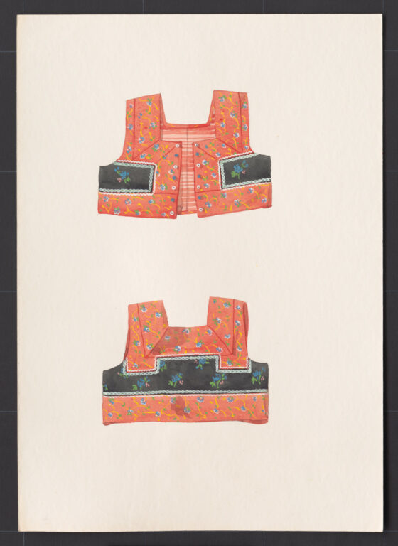 Kresba – živôtik ženský novší