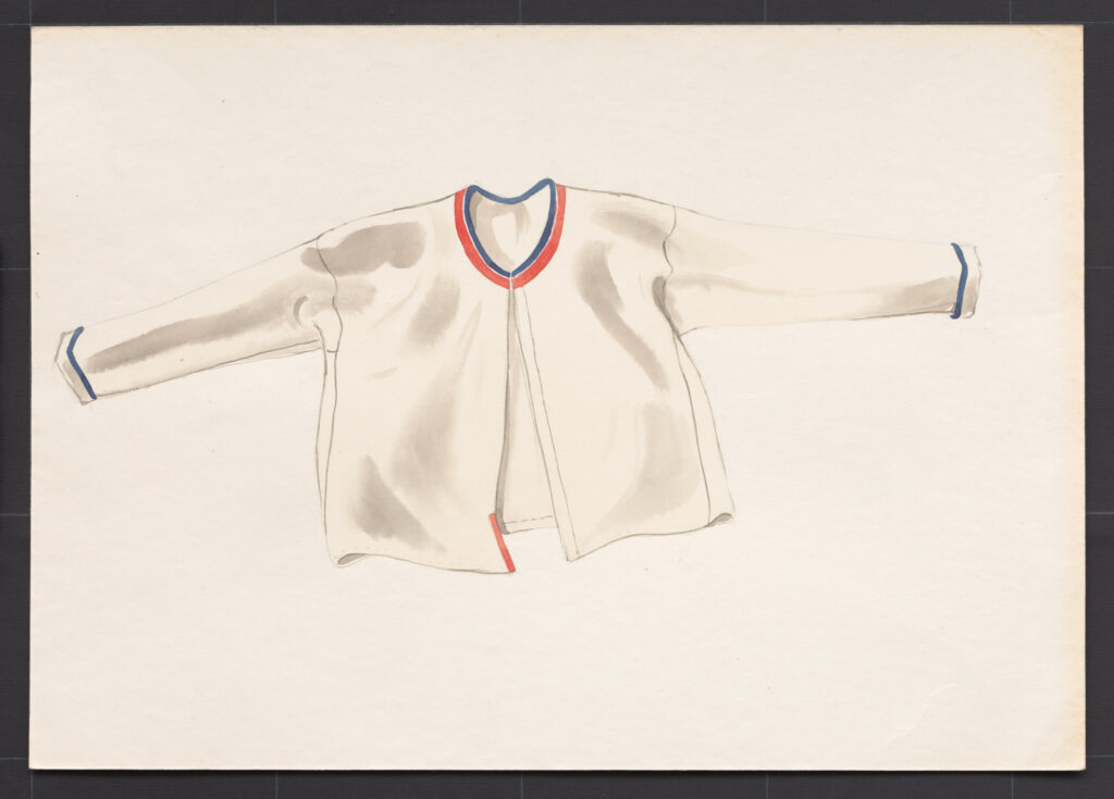 Kresba – kabanica ženská