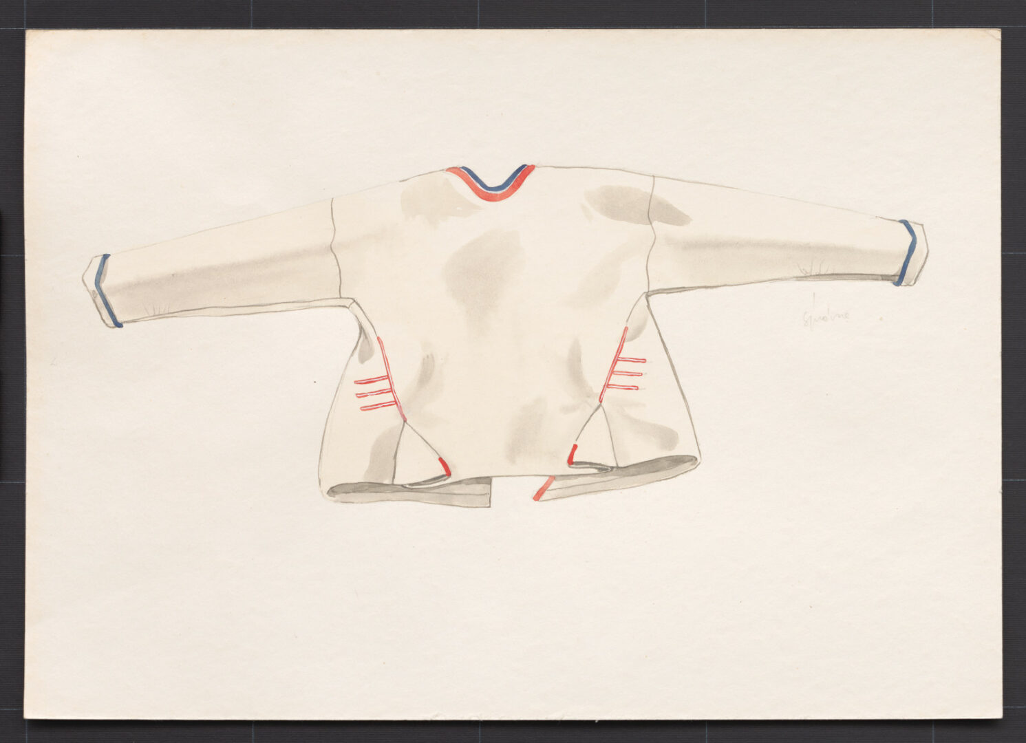 Kresba – kabanica ženská