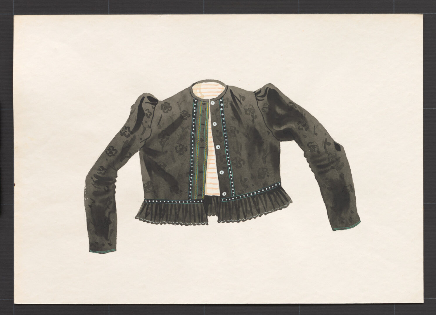 Kresba – kabátik ženský