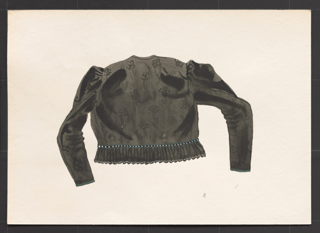 Kresba – kabátik ženský